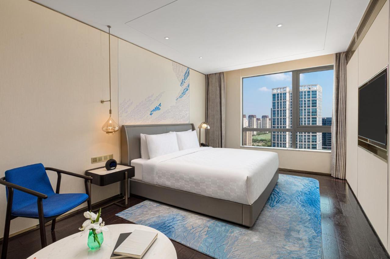 Hualuxe Shanghai Changfeng Park מראה חיצוני תמונה