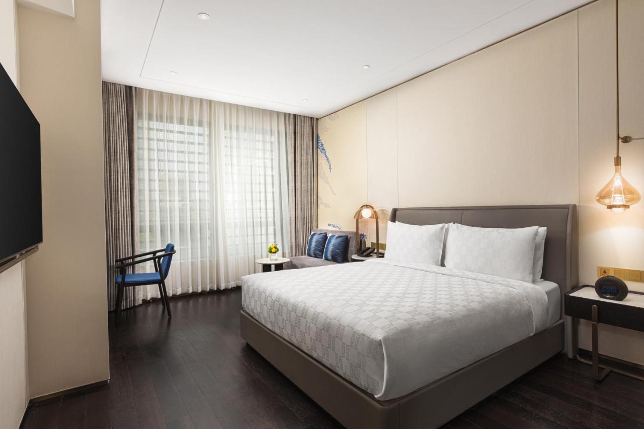Hualuxe Shanghai Changfeng Park מראה חיצוני תמונה