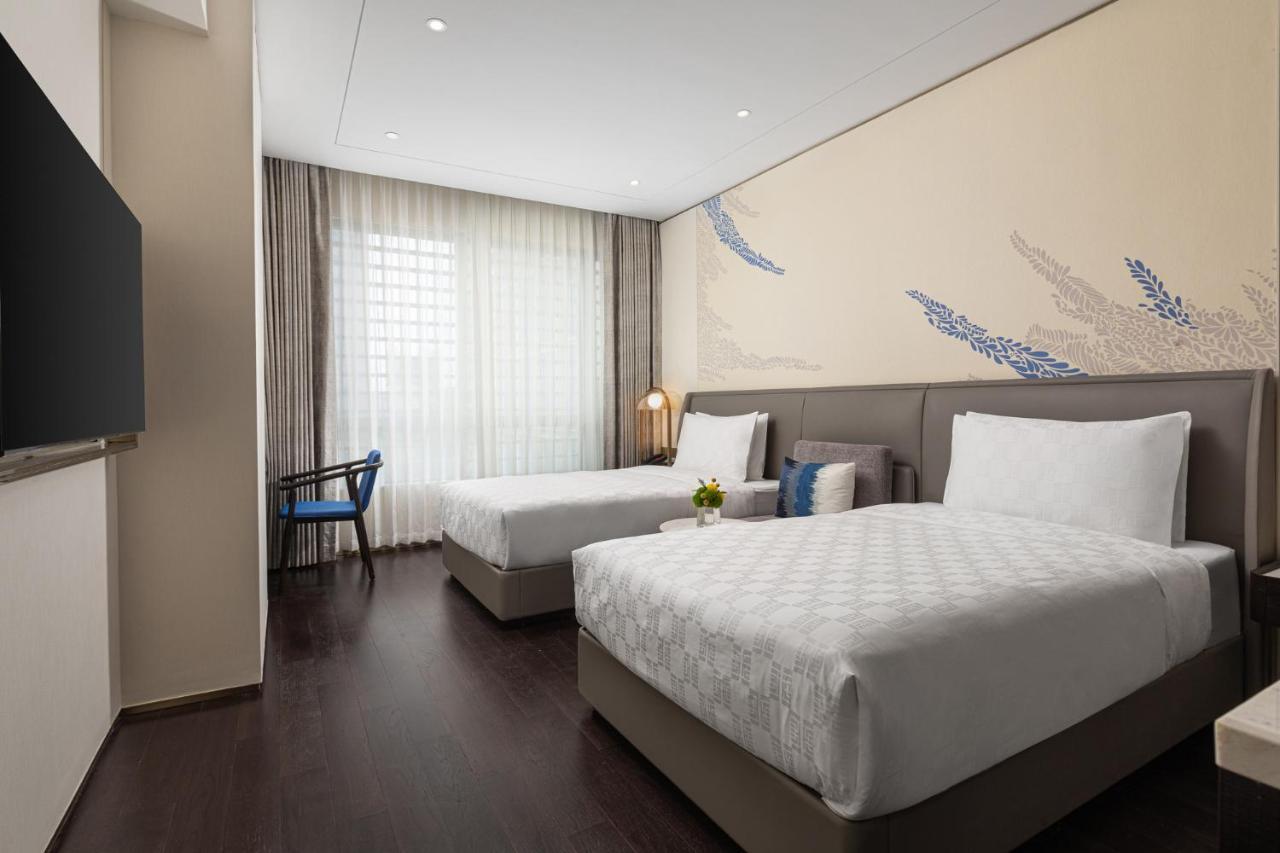 Hualuxe Shanghai Changfeng Park מראה חיצוני תמונה