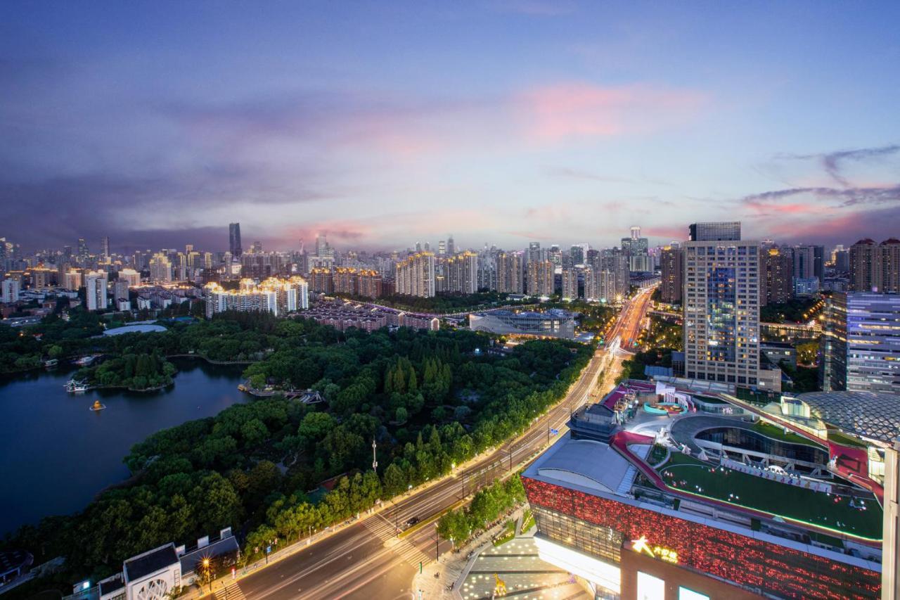 Hualuxe Shanghai Changfeng Park מראה חיצוני תמונה